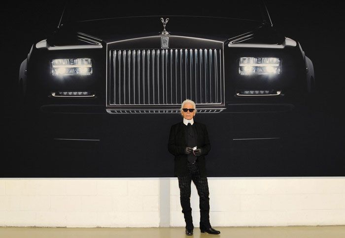 Η Rolls-Royce μέσα από το φακό του K.Lagerfeld Η Rolls-Royce μέσα από το φακό του K.Lagerfeld