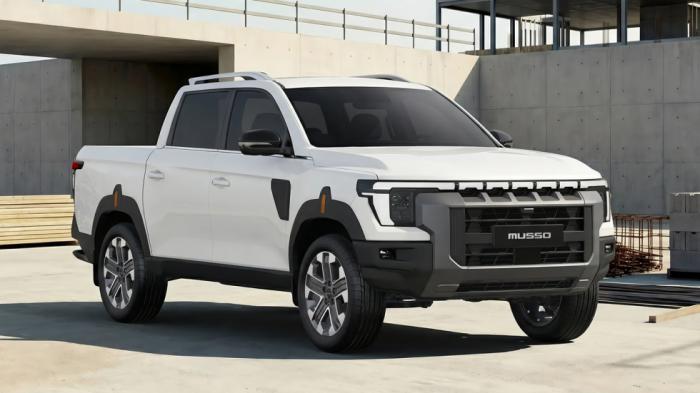 Νέο KGM Musso Rhino με τροποποιημένη σχεδίαση! 