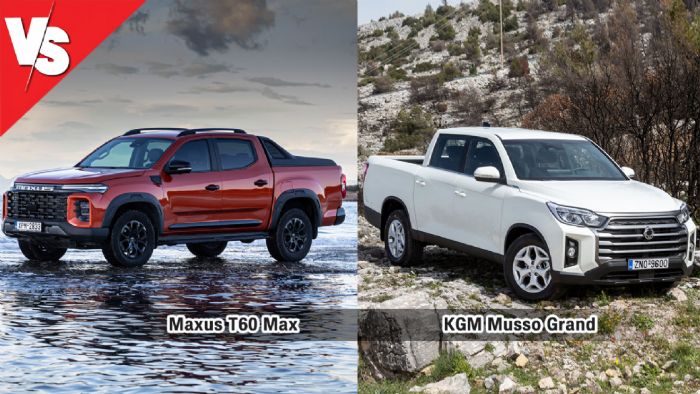 Musso Grand VS T60 Max: Ποιο σου… ταιριάζει περισσότερο;