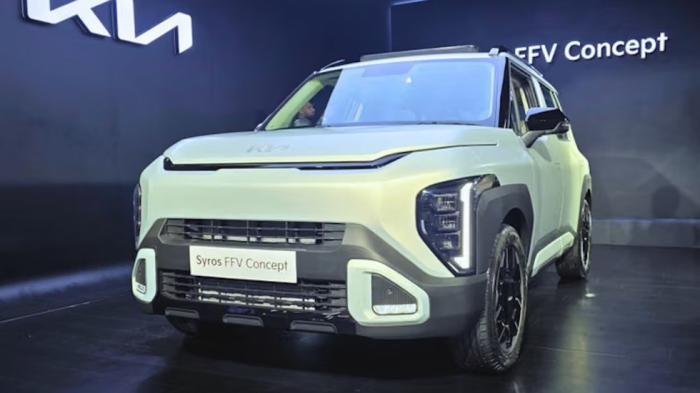 Νέο Kia Syros Concept, που δεν κινείται μόνο με βενζίνη, αλλά δεν έχει ρεύμα