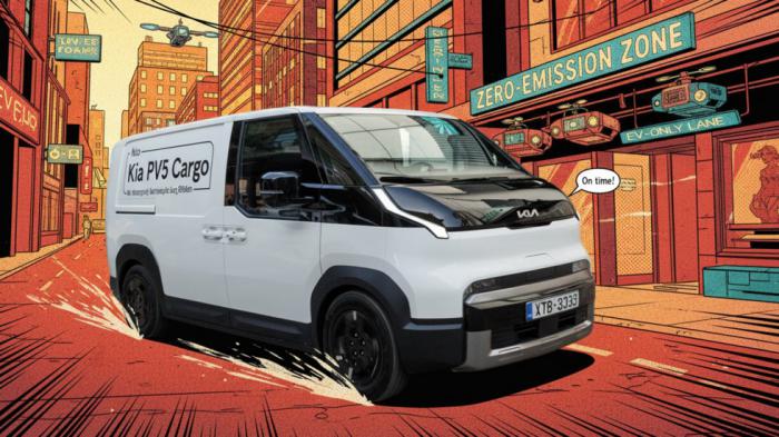 Οδηγούμε το νέο Kia PV5 Cargo: Το νέο ηλεκτρικό «παιδί της πόλης»!