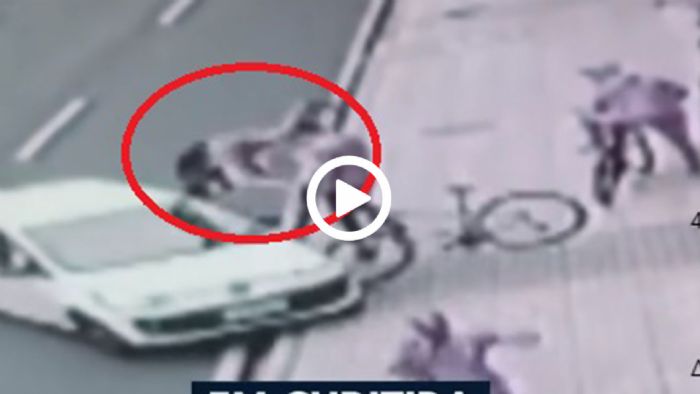 Κλεφτόμουτρο παίρνει το μάθημά του από καλό Σαμαρείτη 