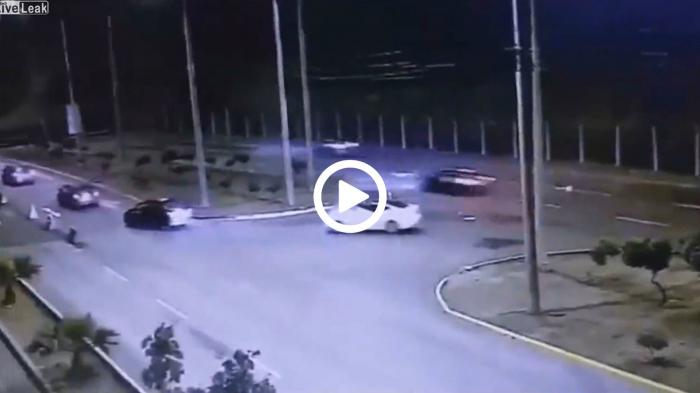 Κόντρα κατέληξε στα αναχώματα 