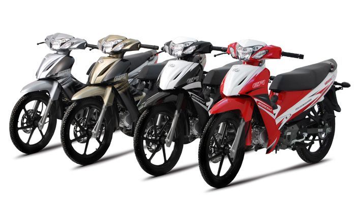 Σε τέσσερις διαφορετικές χρωματικές επιλογές θα διατίθεται το ανανεωμένο Modenas Kriss 125 EFI.