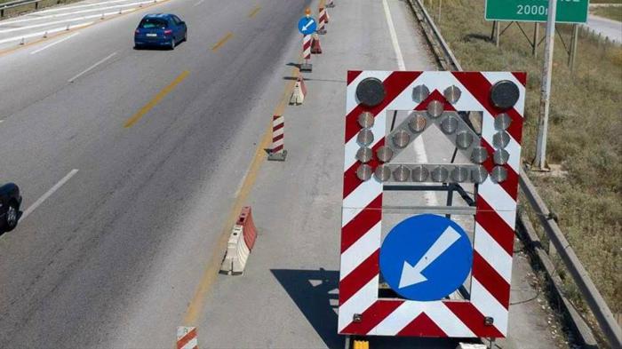 Κυκλοφοριακές ρυθμίσεις στην Π.Α.Θ.Ε στο ύψος του Τατοΐου 