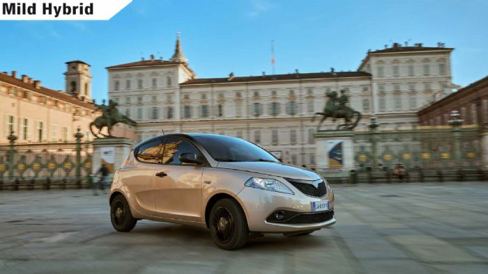 H Lancia Ypsilon Hybrid είναι μηχανικά πανομοιότυπο με τα νέα υβριδικά 500 και Panda.