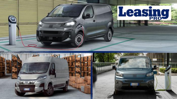 Όφελος έως 28 χιλ. ευρώ από το Leasing ενός e-Van της Fiat Professional! 