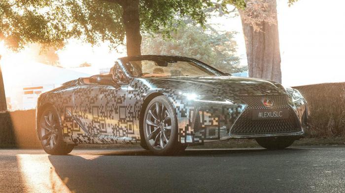 Στο Goodwood το πρωτότυπο της Lexus LC κάμπριο 