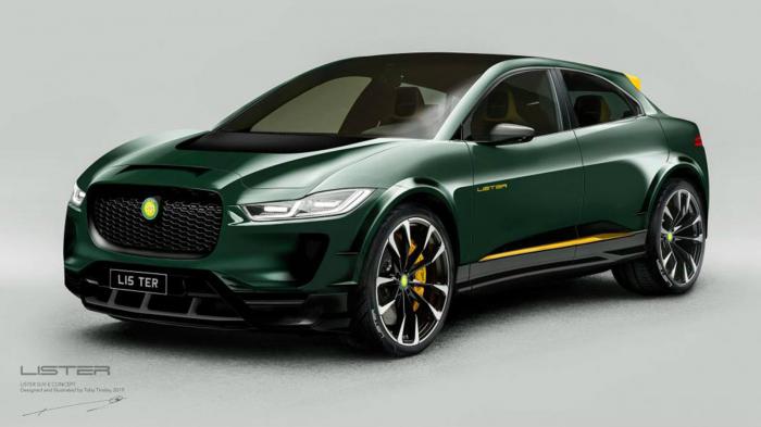 Σε σχέση με την I-Pace η εμφάνιση του αυτοκινήτου είναι αναβαθμισμένη.