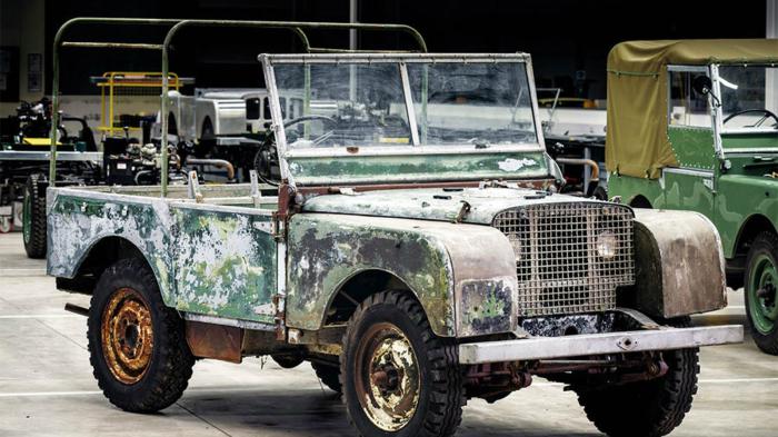 Το πιο σπάνιο Land Rover ανακατασκευάζεται