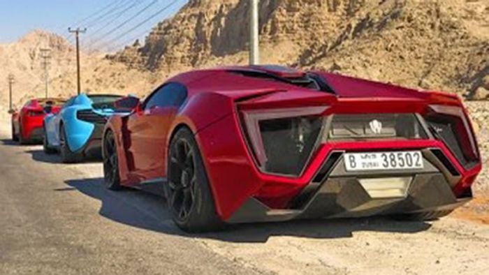 Ηδονή με Ferrari, McLaren & Lycan (+ Vid) Ηδονή με Ferrari, McLaren & Lycan (+ Vid)