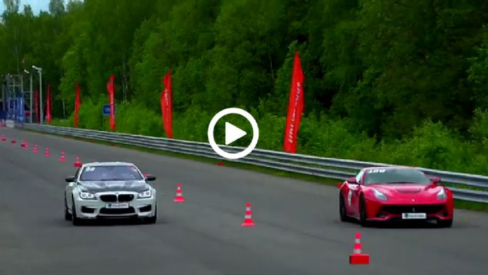 BMW M6 vs Ferrari F12 Berlinetta vs BMW M4 vs Audi S6