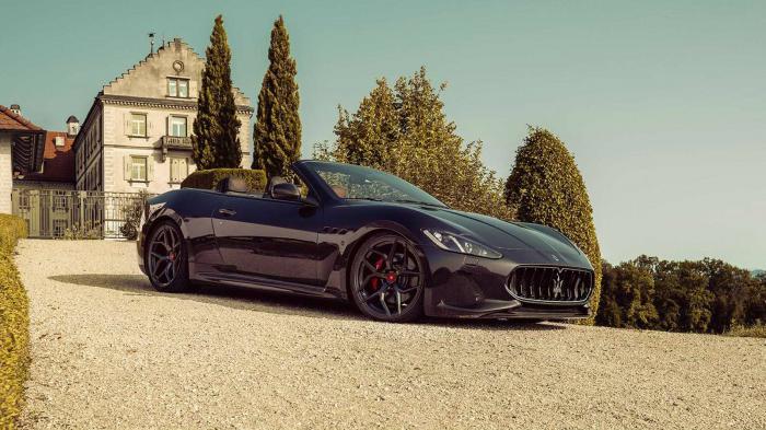 Η Maserati GranCabrio της Pogea Racing Η Maserati GranCabrio της Pogea Racing