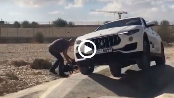 Maserati Levante στη μάχη Maserati Levante στη μάχη