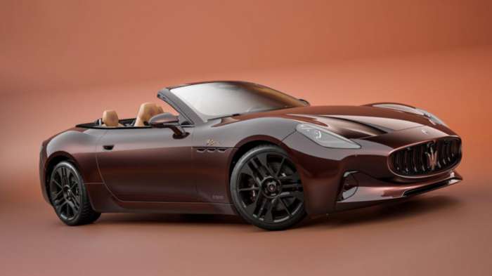 Η Maserati παρουσίασε την Gran Cabrio Folgore Tignanello Η Maserati παρουσίασε την Gran Cabrio Folgore Tignanello