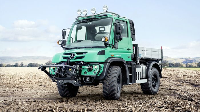 Αποκαλυπτήρια για το νέο Unimog Euro6 Αποκαλυπτήρια για το νέο Unimog Euro6