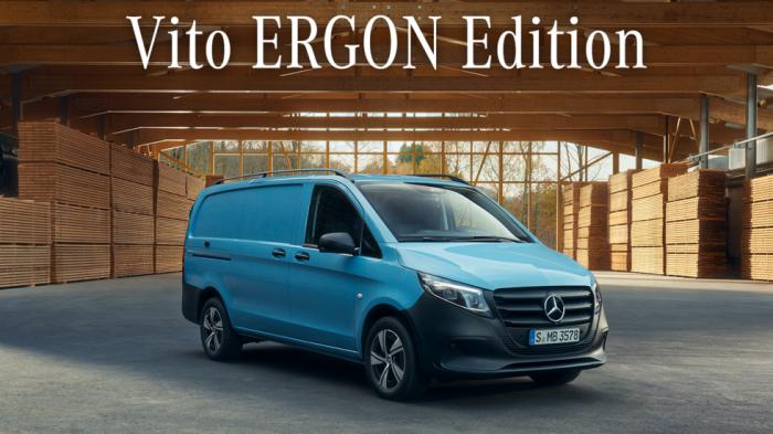 Νέες εκδόσεις «Ergon» για τα Mercedes-Benz Vans