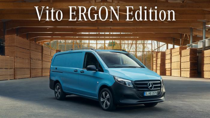 Οι νέες εκδόσεις «ERGON» αλλάζουν όσα ξέρεις για το Mercedes-Benz Vito