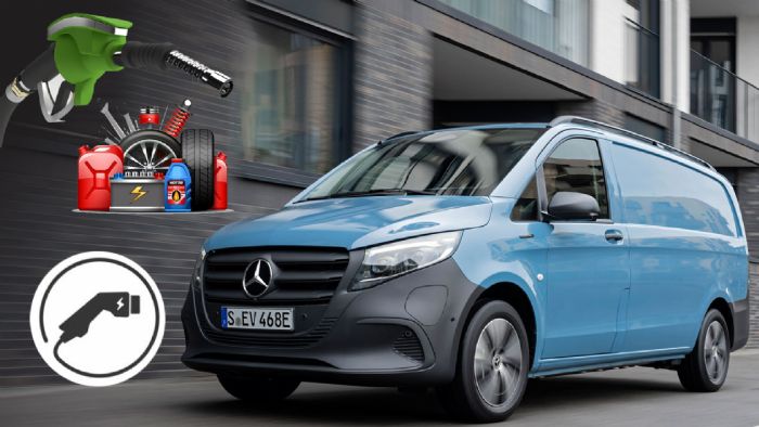 Πόσο πιο «φθηνή» είναι η χρήση & το Service ενός e-Van στην 4ετία; 