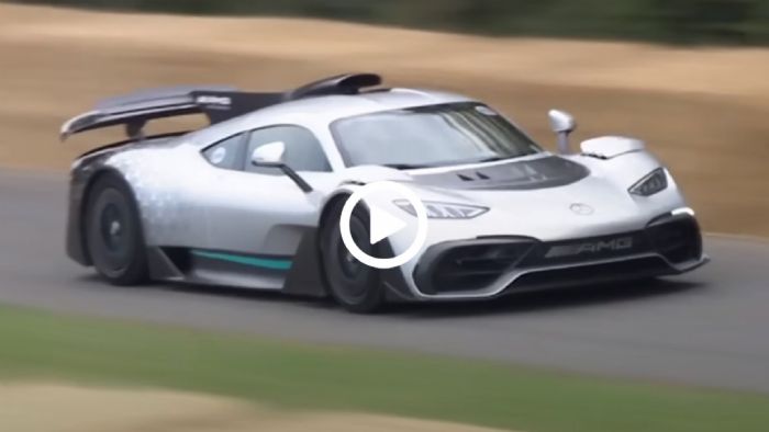 Έλαμψε στο Goodwood η Mercedes-AMG ONE των 1.063 PS