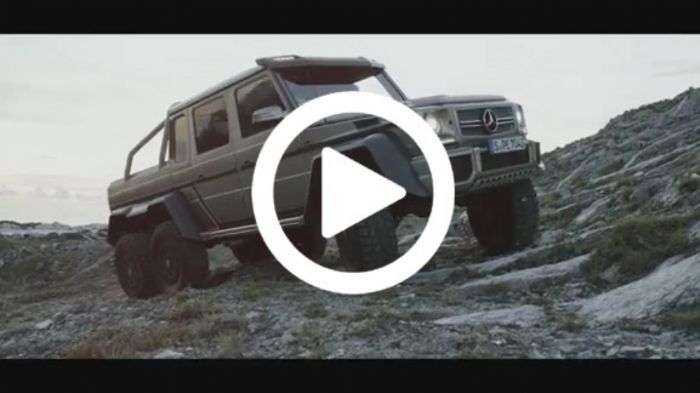Ζητείται εμπόδιο για την Mercedes G63 AMG 6x6 στα βουνά της Τοσκάνης	