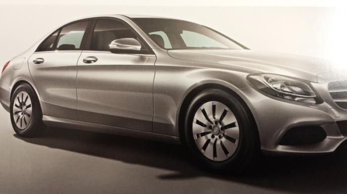 «Διέρρευσε» φωτογραφία της νέας Mercedes C-Class «Διέρρευσε» φωτογραφία της νέας Mercedes C-Class