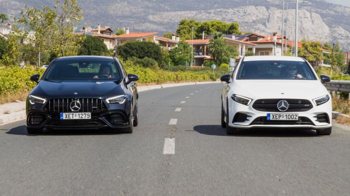 Μercedes-AMG A 35 & CLA 45 S: Δύο όπλα συνδυαστικής ισχύος 727 PS