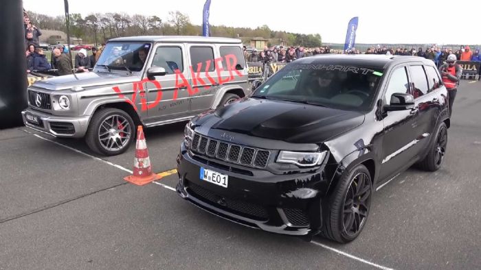 G 63 vs Trackhawk (+vid) G 63 vs Trackhawk (+vid)