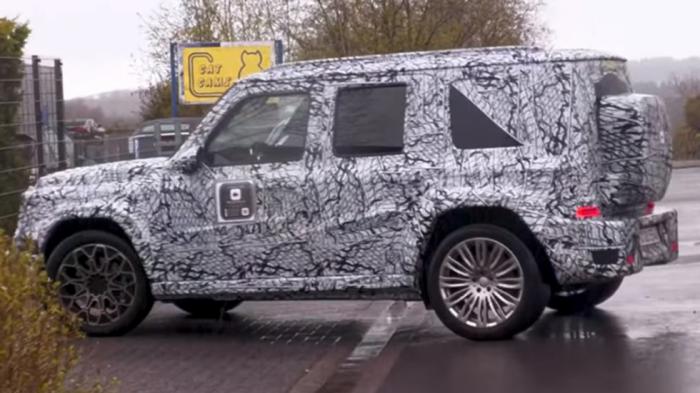 Η μικρή Mercedes G-Class εντοπίστηκε στο δρόμο 