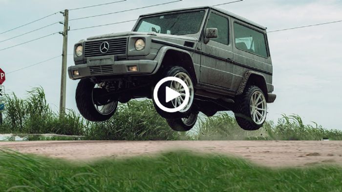 Video: Mercedes G-Class «καναδέζα» πετάει με 22άρα ζάντα!