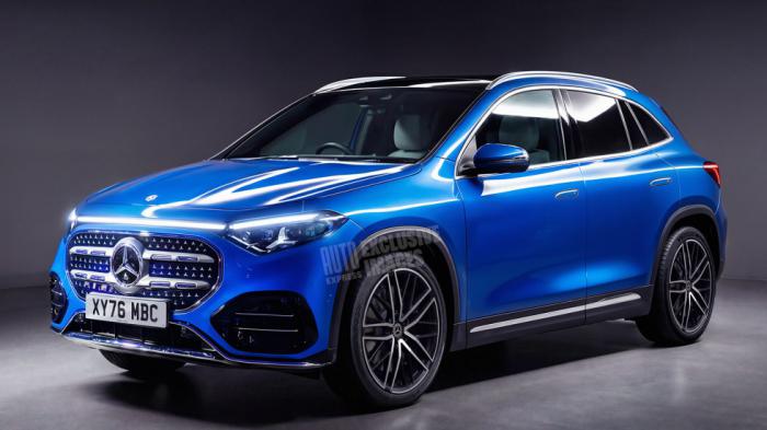 Νέα Mercedes GLA: Έρχεται το 2026 ως υβριδική και ηλεκτρική 
