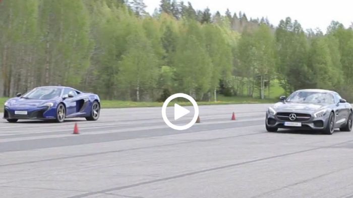 AMG GT S vs McLaren 650S