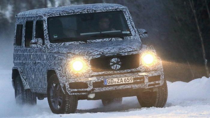 Η νέα G-Class στα χιόνια (+pics)