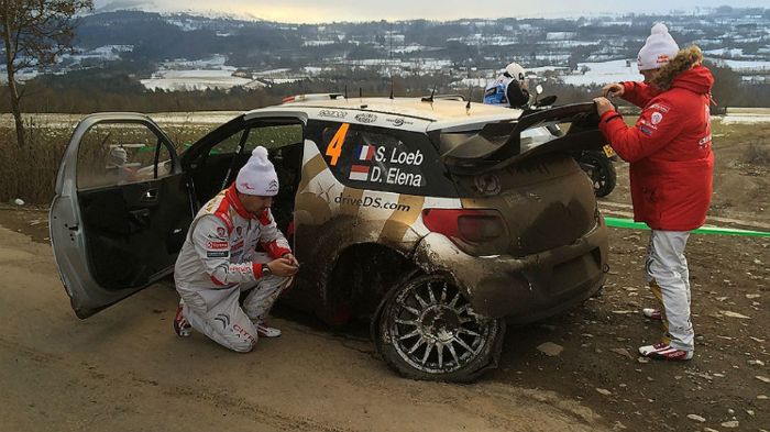 Έξω ο Loeb, 1ος ο Ogier Έξω ο Loeb, 1ος ο Ogier