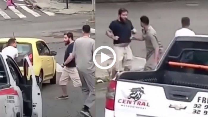 Μπουμπούκος δεν κώλωσε να τα βάλει με δύο πρωτοπαλίκαρα