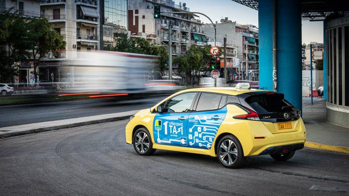 Το πρώτο ηλεκτρικό ταξί στην Ελλάδα από τις Nissan & Taxiplon