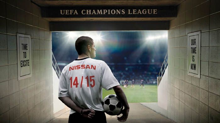 H Nissan χορηγός του Champions League H Nissan χορηγός του Champions League