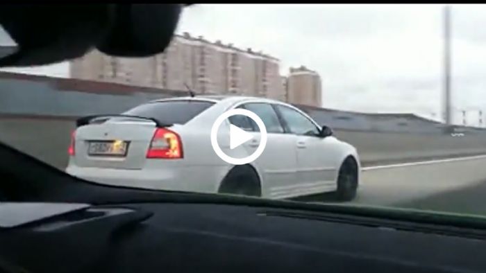 Octavia RS ταπεινώνει Lamborghini Huracan Octavia RS ταπεινώνει Lamborghini Huracan