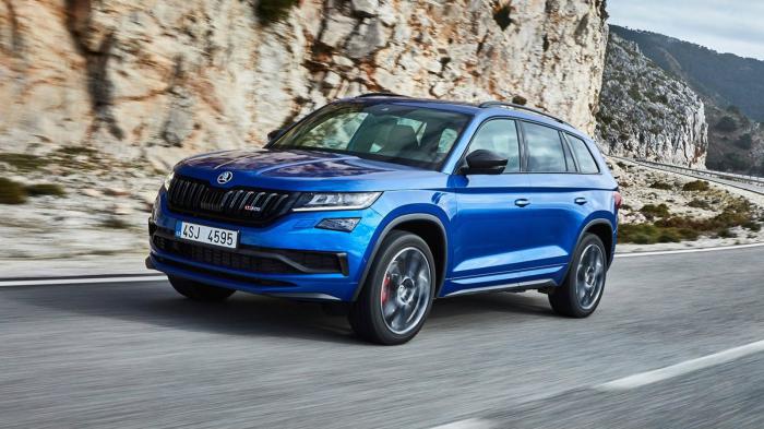 Το νέο Skoda Kodiaq RS των 240 ίππων έχει τον τίτλο του γρηγορότερου 7θέσιου SUV στην πίστα του Νύρμπουργκριγνκ.