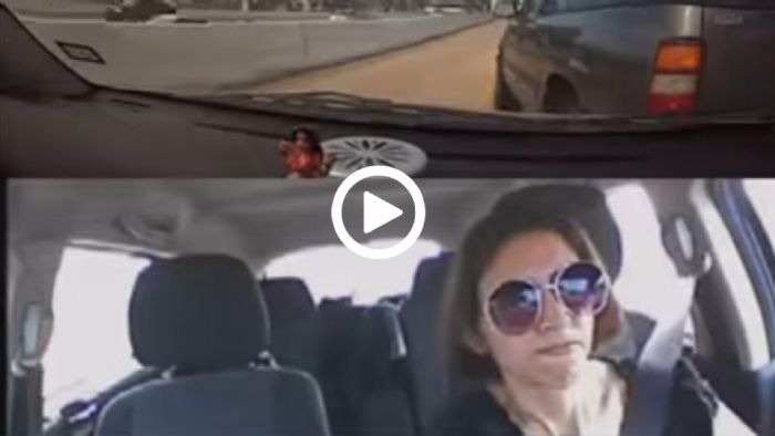 Της ήρθε πάνω της αλλά δεν «μάσησε» γιατί είναι οδηγάρα Της ήρθε πάνω της αλλά δεν «μάσησε» γιατί είναι οδηγάρα