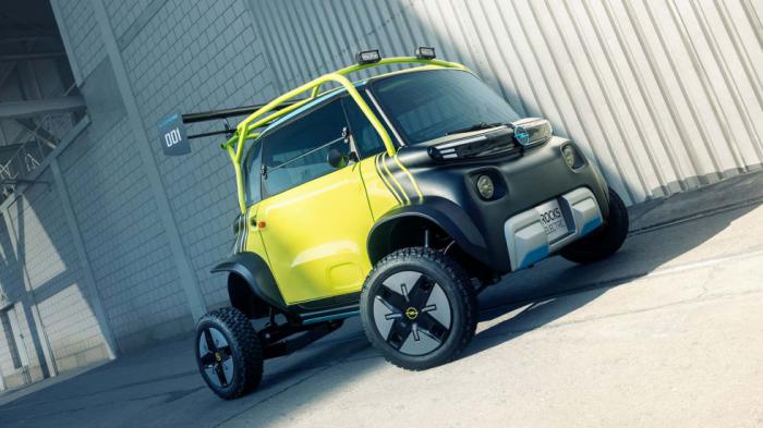 Opel Rocks E-Xtreme: Off-road ηλεκτρικό με αεροτομή από αγωνιστικό DTM