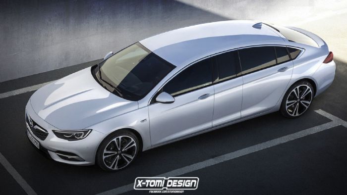 H πρόταση του X-Tomi Design για το Opel Insignia Grand Sport σε λιμουζίνα