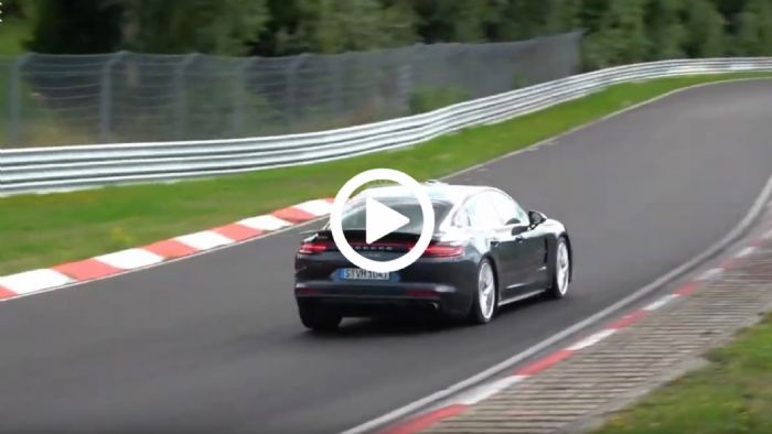 Θορυβώδης Panamera Turbo δοκιμάζεται στο Ring