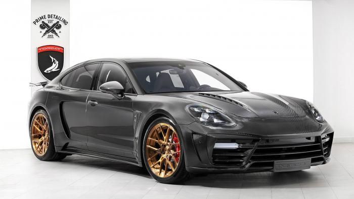 Η ανθρακονιμάτινη Panamera της TopCar