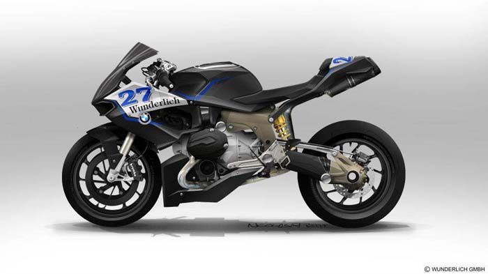 Ο Νicolas Petit σχεδίασε ένα νέο sport BMW, χρησιμοποιώντας τον υγρόψυκτο boxer των Βαυαρών και αξεσουάρ της Wunderlich.