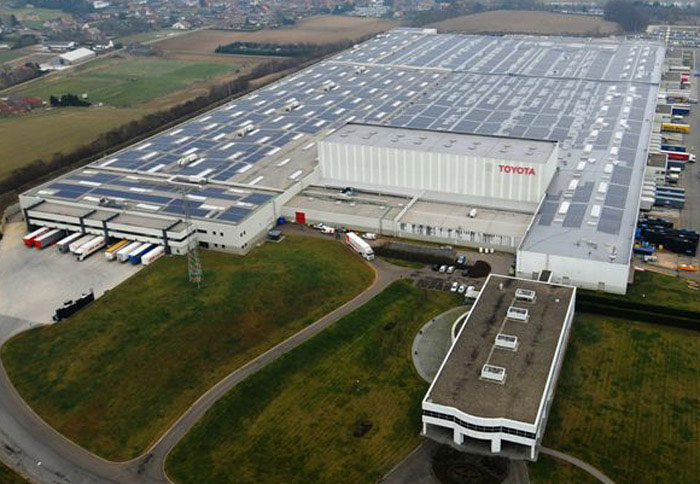 Ηλιακό πάρκο 80.000m² της Toyota 