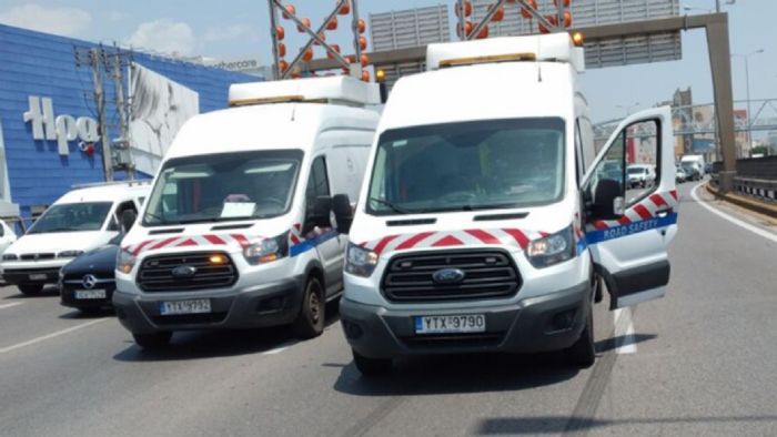 Ένα χρόνο δράσης συμπληρώνουν τα οχήματα οδικής ασφάλειας του Κηφισού