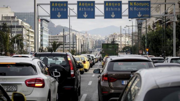 Έργα σε Λ. Συγγρού & Λ. Μεσογείων