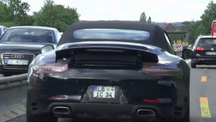 Porsche 911 Carrera 2016 facelift