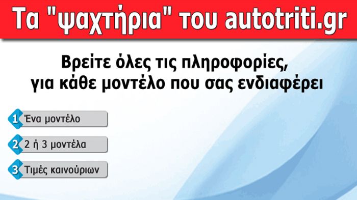 Τα “ψαχτήρια” του autotriti.gr